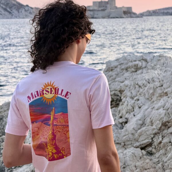 T shirt BONNE MERE rose