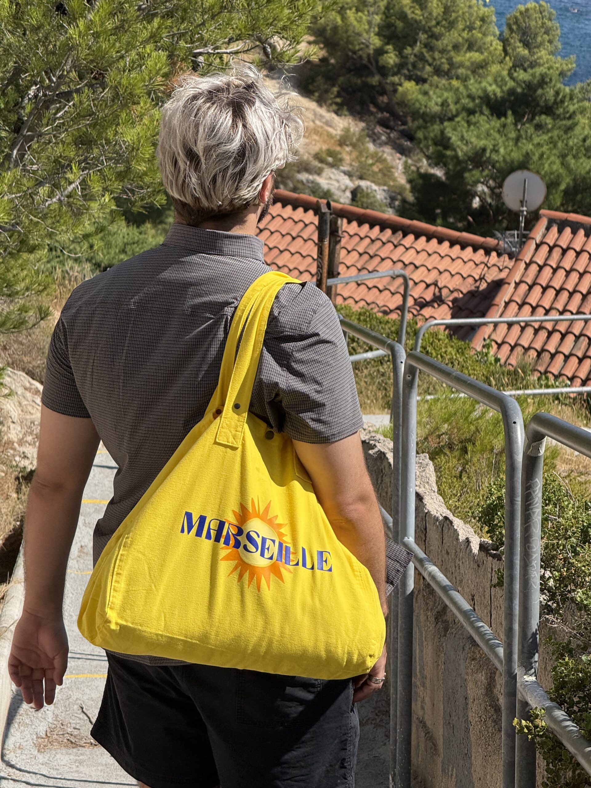 Sac cabas de plage MARSEILLE